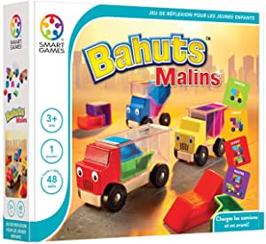 Smartgames - SG 035 FR - Bahuts Malins - Jeu de R&eacute;flexion de Logique et d'Encastrement